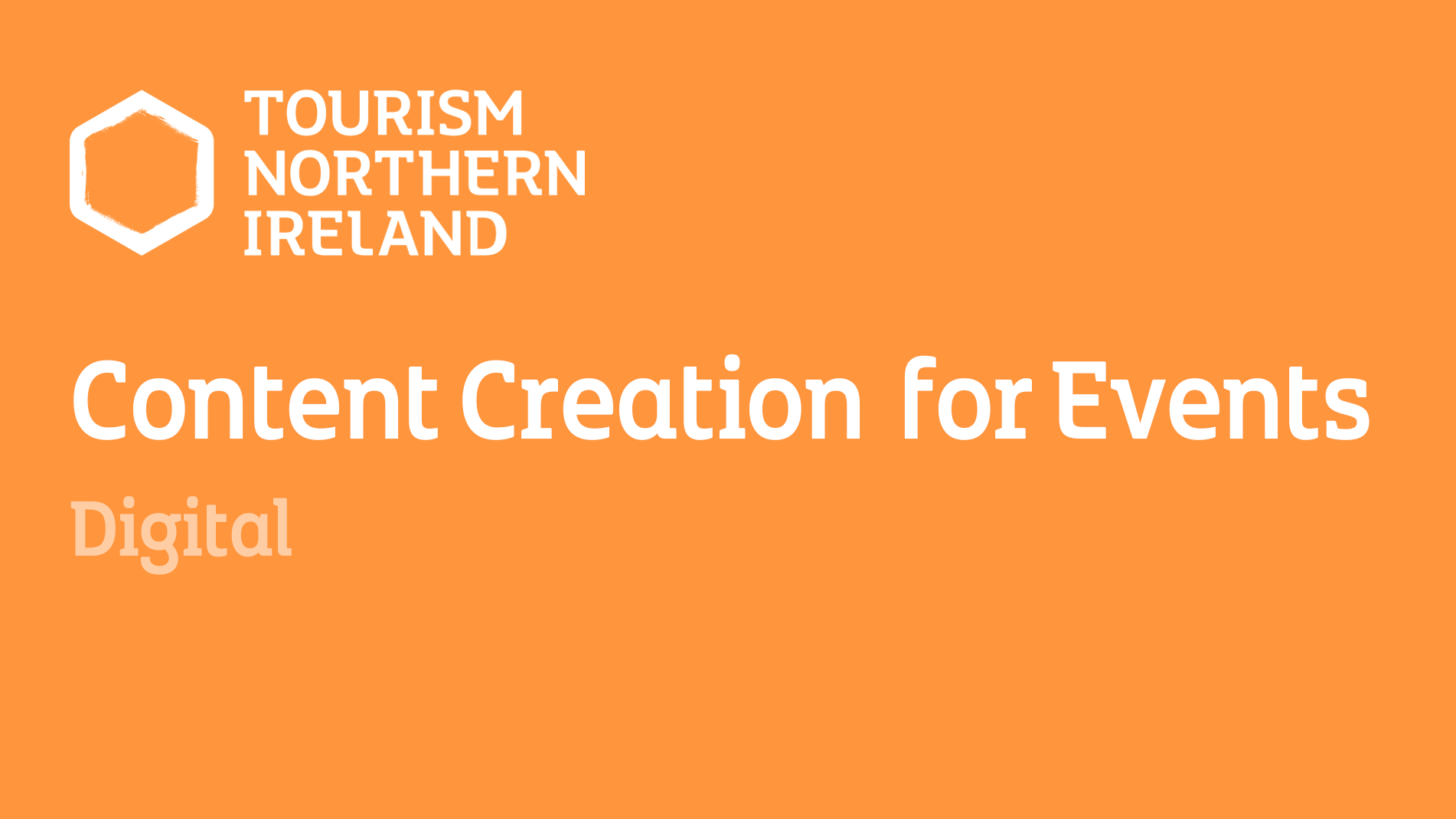 Content Creation for Events